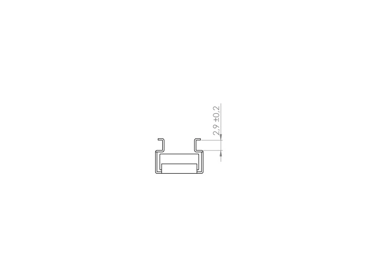 Adam Hall Rack nuts M6 